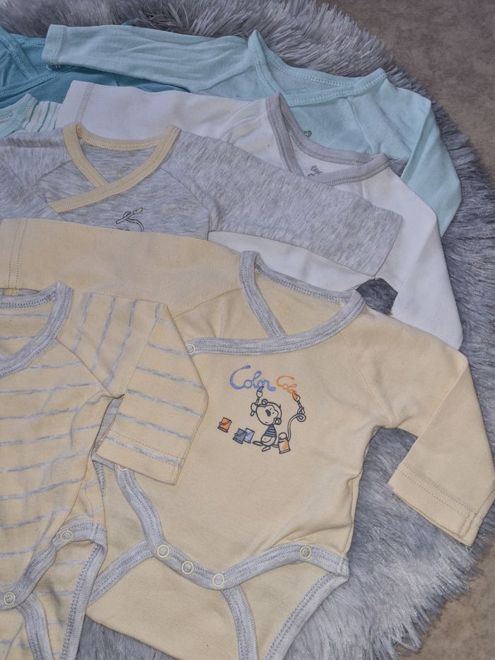 lot 19 vêtements bébé garçon naissance / 1 mois - photo numéro 4