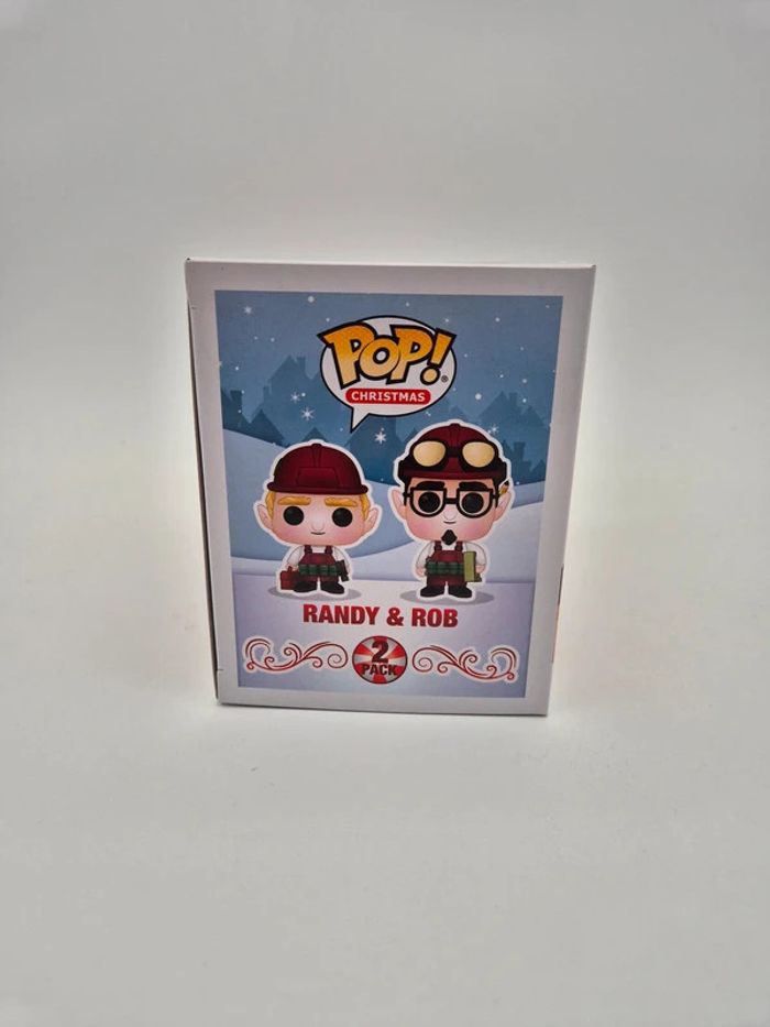 🎄 Funko Pop! Christmas – Peppermint Lane : Randy & Rob (2 Pack) 🎄 - photo numéro 3