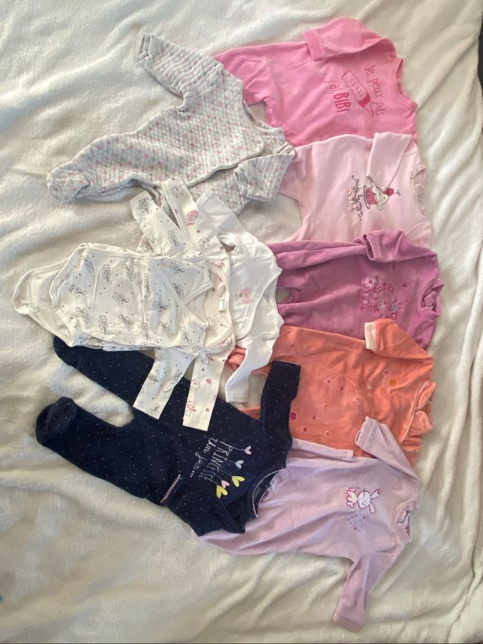 Lot vêtements bébé fille – 3 mois – automne/hiver - photo numéro 3