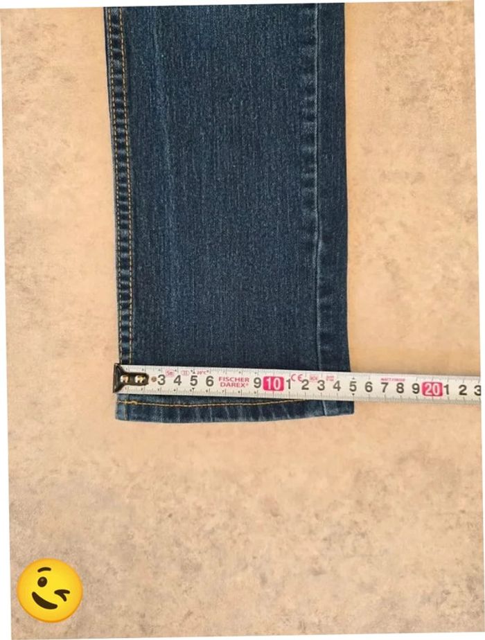 Jeans Levi's 511 W27 FR36 L27 coupe skinny bleu Femme Women pan234b - photo numéro 6