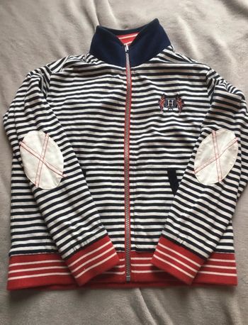 Gilet sans capuche réversible 7-8 ans Hackett 100% coton