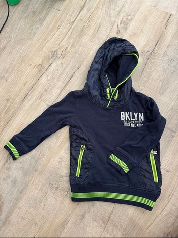 Sweat capuche Vingino bi matière 6 ans