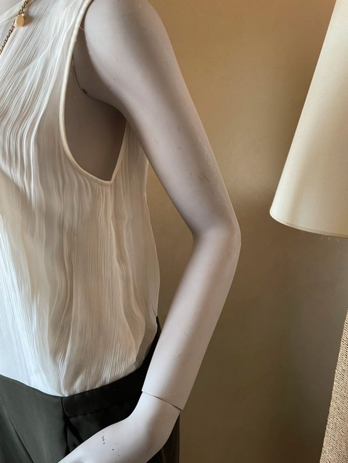 Combi Zara Kaki blanche - photo numéro 6