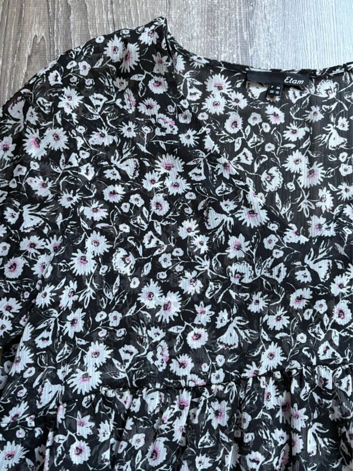 Blouse fluide à fleurs Etam - photo numéro 2