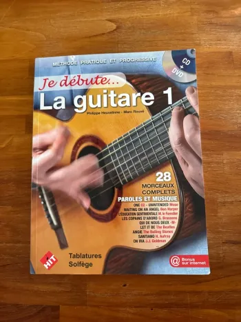 Livre, je débute la guitare