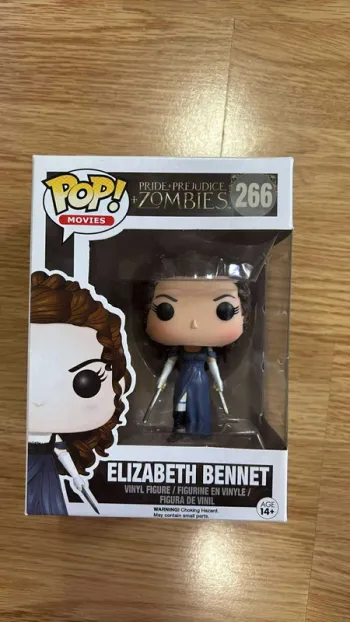 Funko Pop 266 Pride + Prejudice + Zombie Elizabeth Bennet