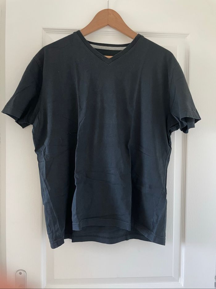 T-shirt noir uni