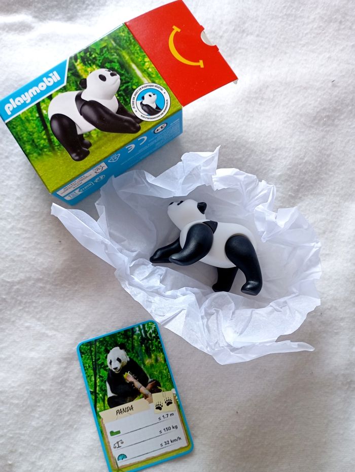 Figurine Panda Playmobil Mac Donald's - photo numéro 2