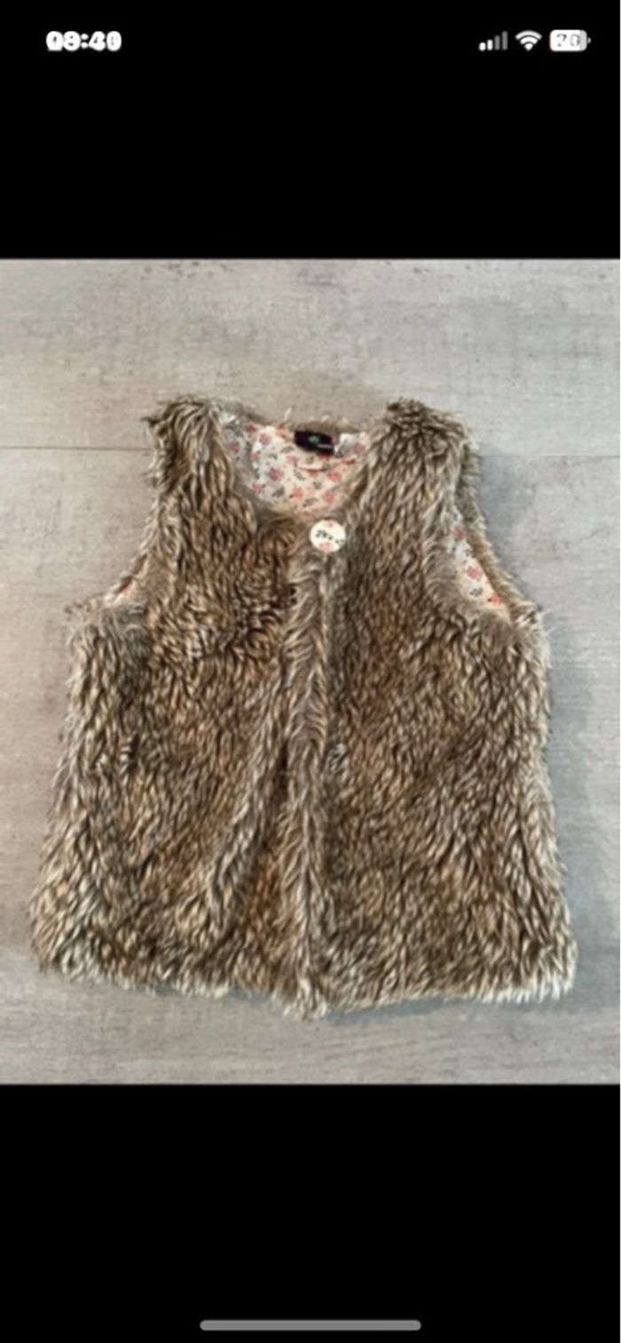 Veste sans manche 6 ans
