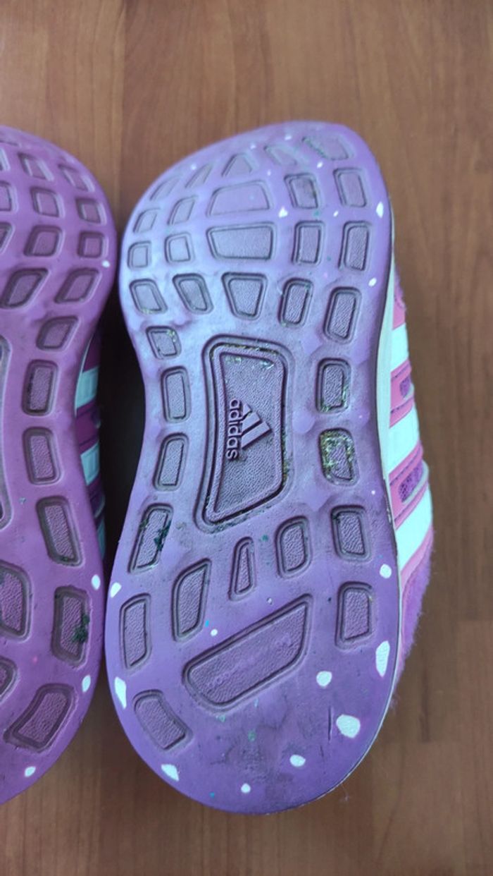 Baskets tissu adidas pointure 34 - photo numéro 16