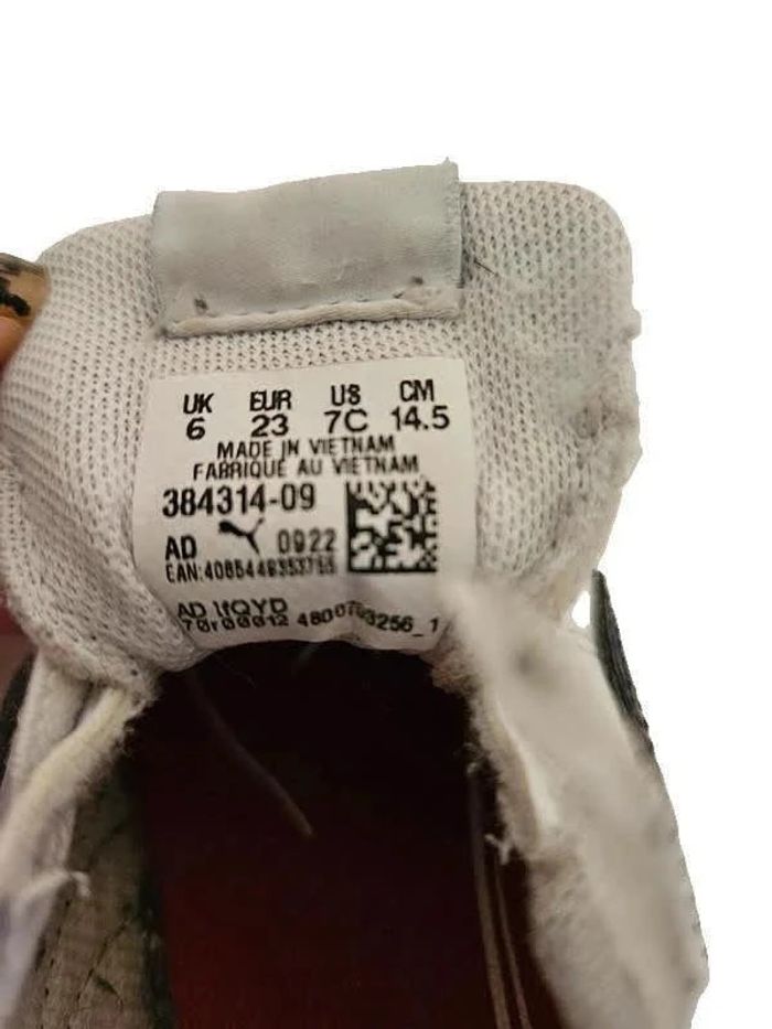 Basket à scratch Puma Noir et Blanc / 23 - photo numéro 9