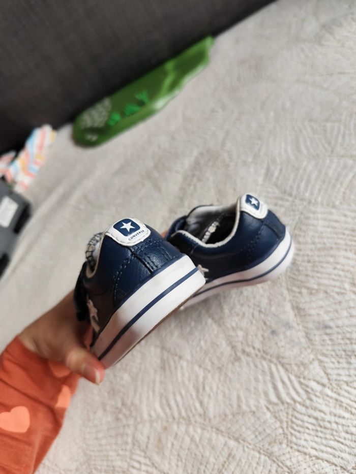 Converse basses cuir 19 - photo numéro 3