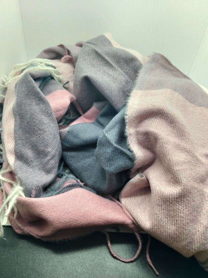 Écharpe style Burberry