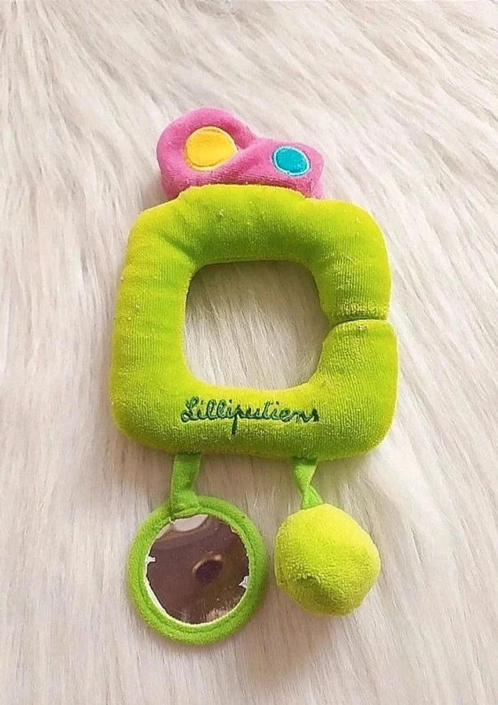 Jouet anneau bébé avec miroir