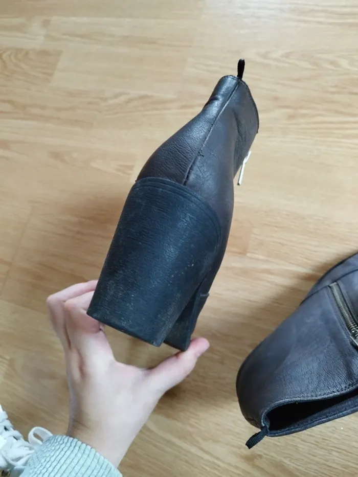 Chaussure talon botte 40 h&M - photo numéro 12
