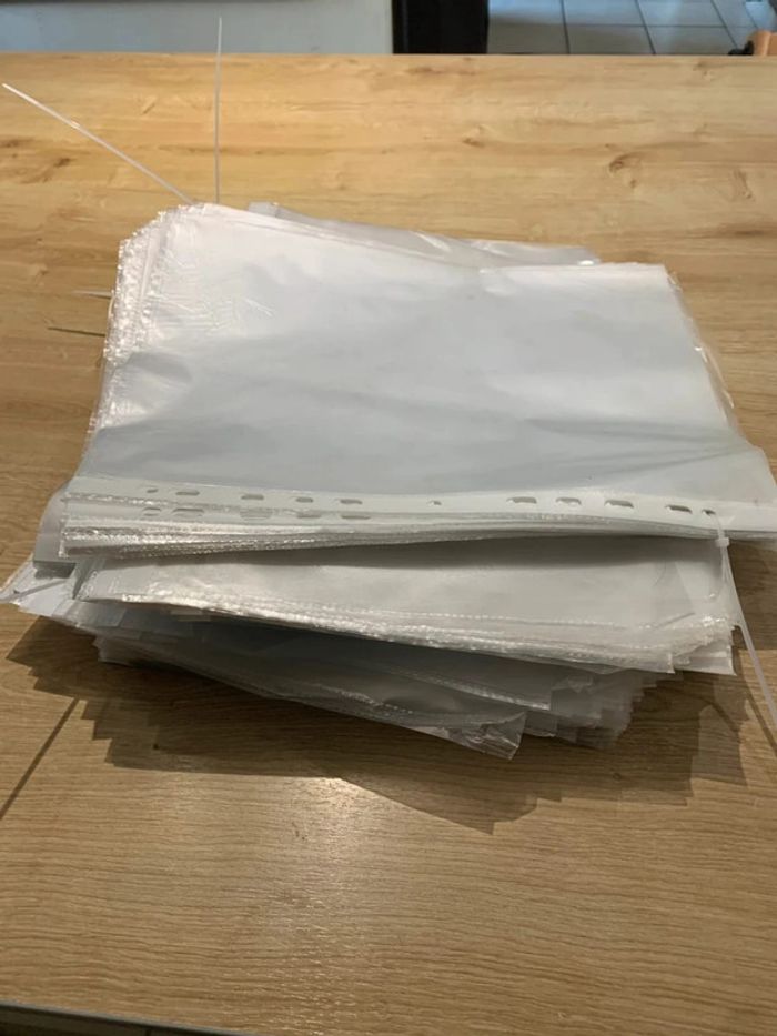 Lot 400 feuilles transparentes - photo numéro 2