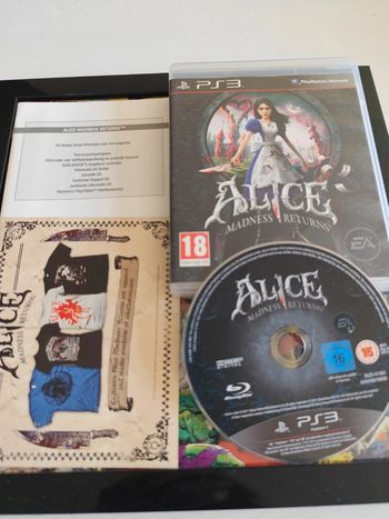 Alice retour au pays de la folie PlayStation 3 PS3 Alice madness returns