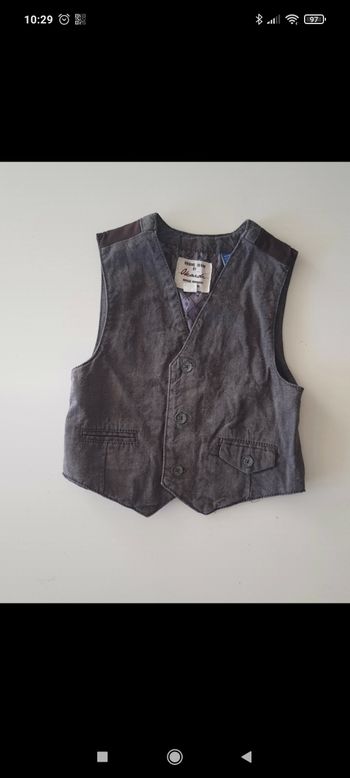Gilet serveur Okaïdi