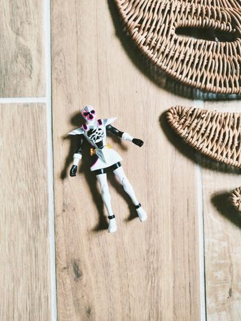 🙅 Power rangers ninja steel figurine articulée Maître Ninja blanc marque bandai