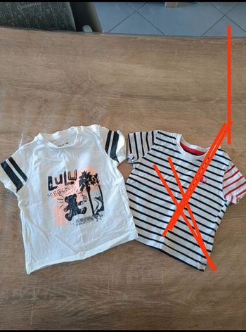 Tee shirt garçon taille 6 mois