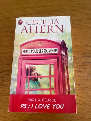 Merci pour les souvenirs