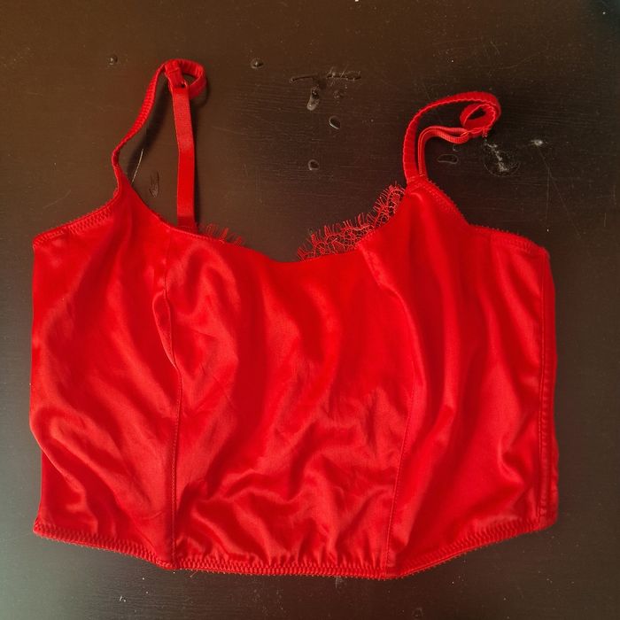 Soutien gorge rouge