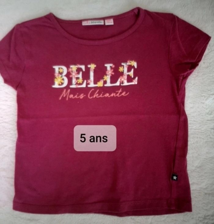Tee-shirt 5 ans