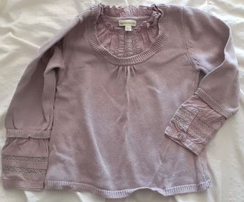 Pull fin fille 5-6 ans / Vertbaudet