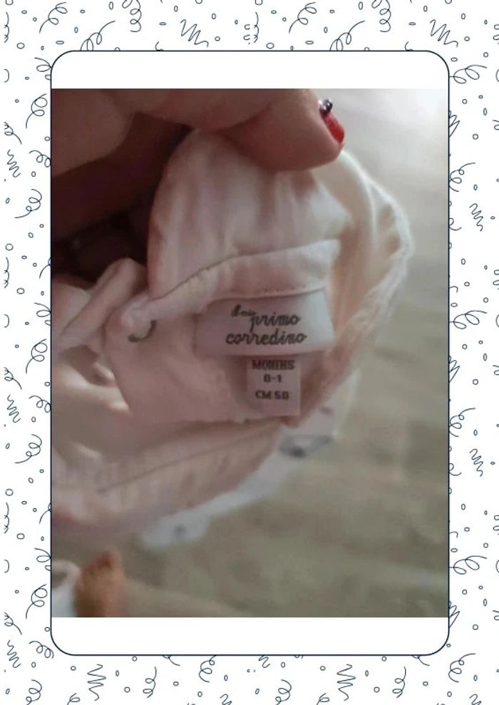 Grenouillère 0/1 mois / tutina 0/1 mese - photo numéro 2