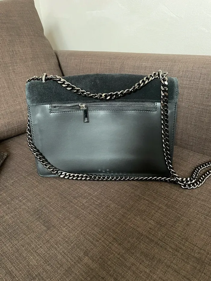 Sac en cuir noir - photo numéro 2