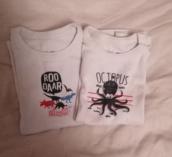 Lot de 2 Tee-shirt 4/5 ans 