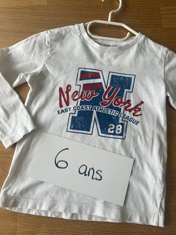 T shirt 6 ans tao