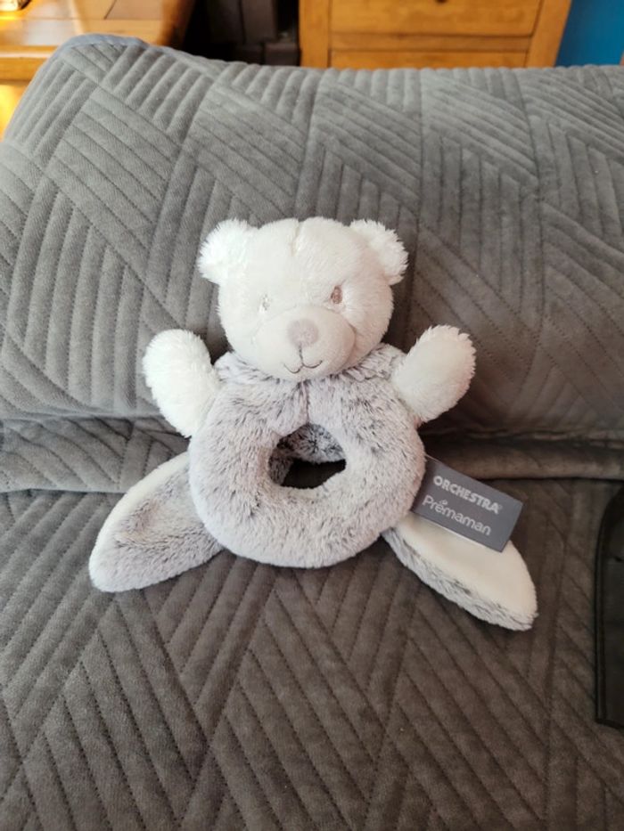 Hochet peluche Lapin / ours Orchestra Prémaman - photo numéro 3