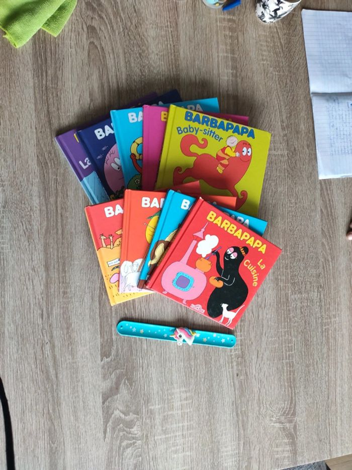 Lot de 9 livres Barbapapa en très bon état - photo numéro 2