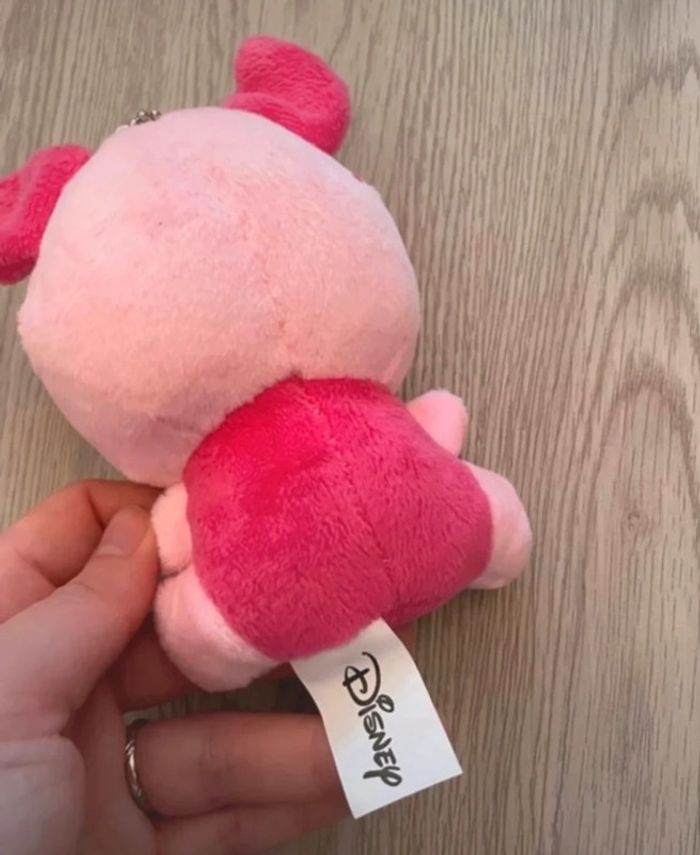 Porte clé peluche porcinet Disney neuf avec étiquette - photo numéro 3