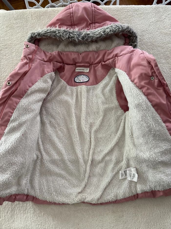 Manteau doudoune capuche 5 ans - photo numéro 4
