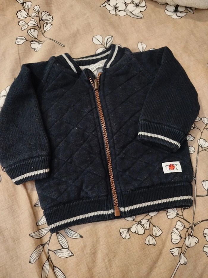 Gilet réversible épais chaud 3 mois IKKS - photo numéro 2