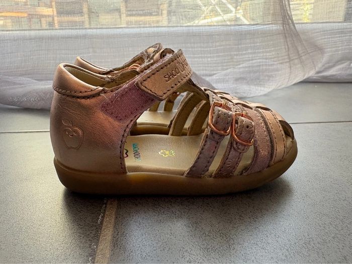 Sandales bébé fille cuir Shoo Pom 20 - photo numéro 4
