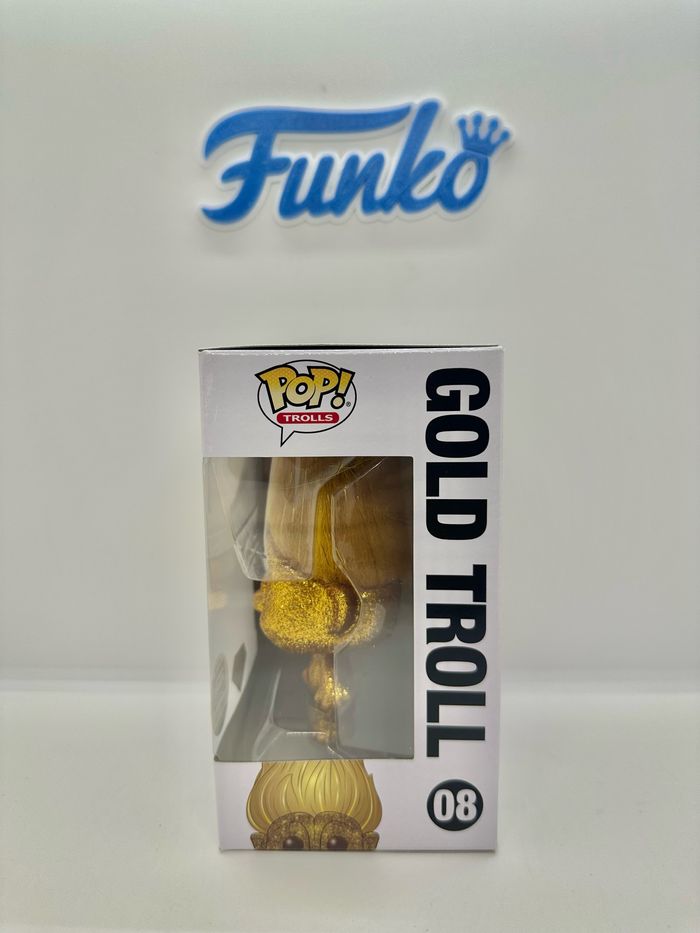 Funko Pop Gold Troll 08 Diamond Funko Exclusive - photo numéro 2