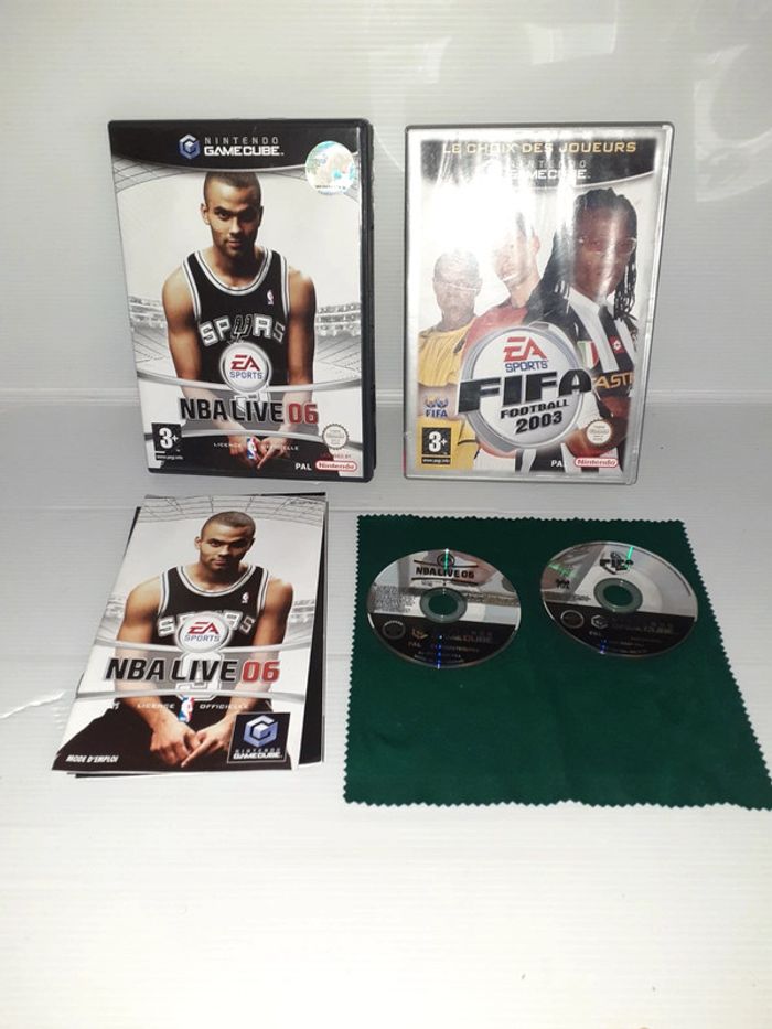 Gamecube nba 06 fifa 2003 - photo numéro 2
