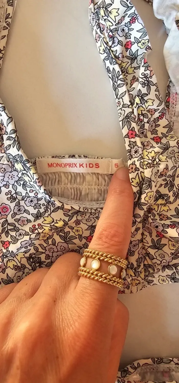 Maillot liberty 5 ans Monoprix fille - photo numéro 3