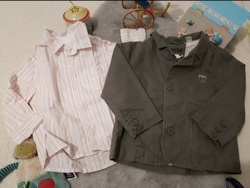 Ensemble veste et chemise Obaïbi 18 mois