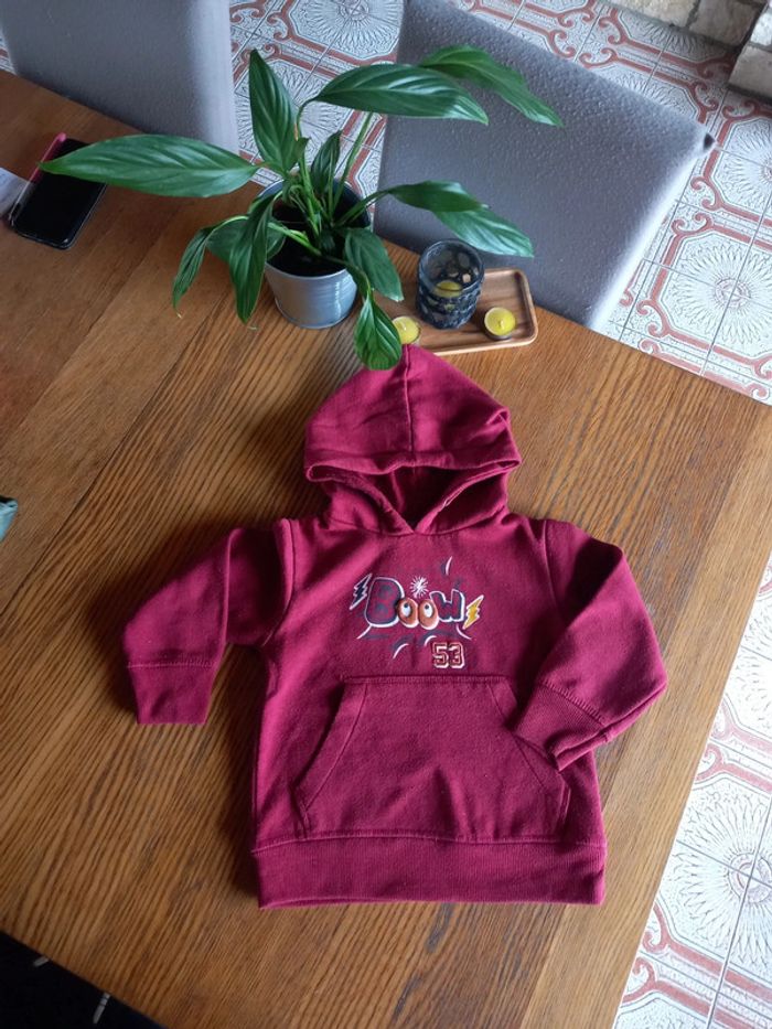 Sweat à capuche 4 ans
