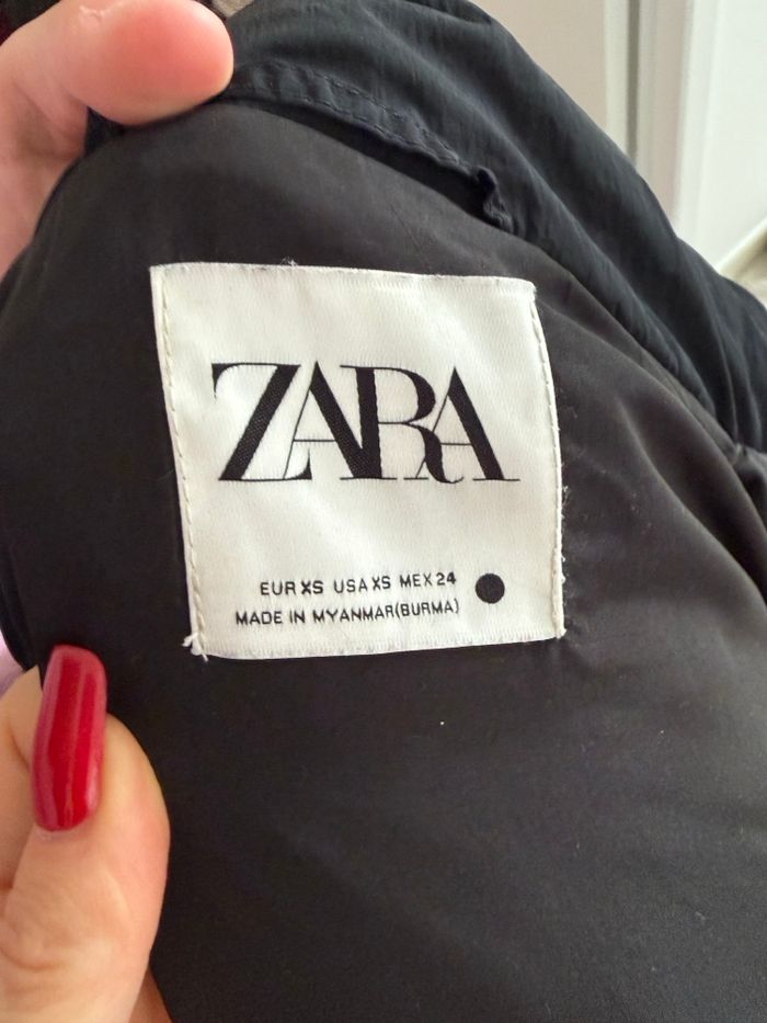 Doudoune femme Zara noire xs  hiver - photo numéro 6