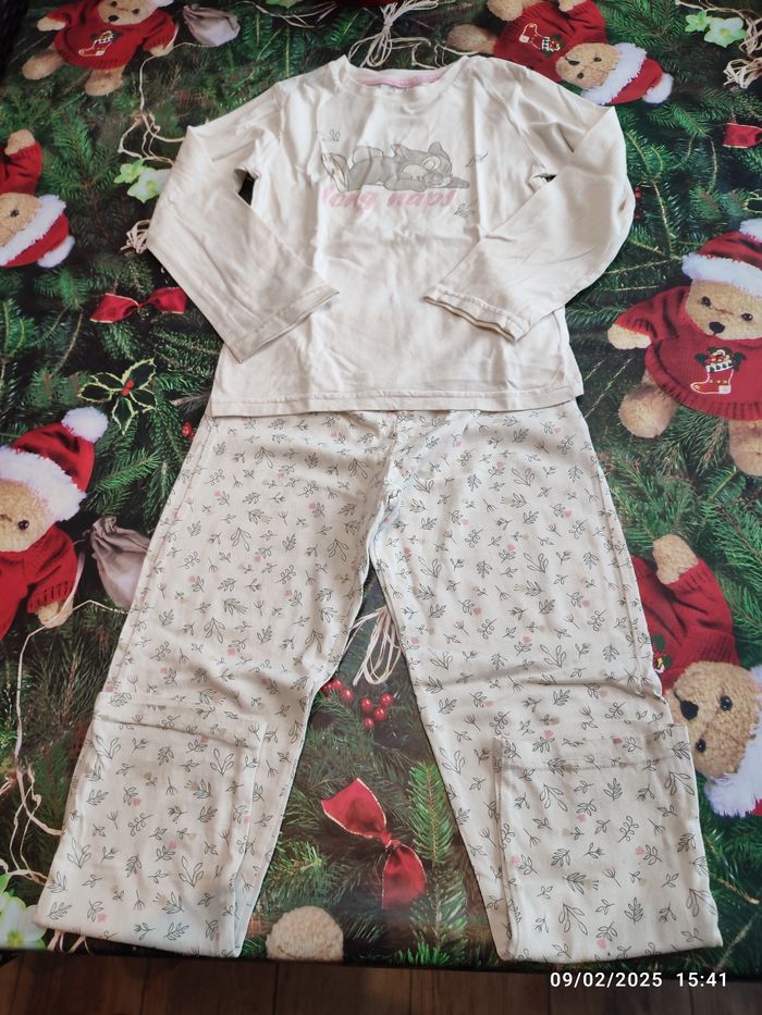 Pyjamas panpan 116-122 / 6-7 ans