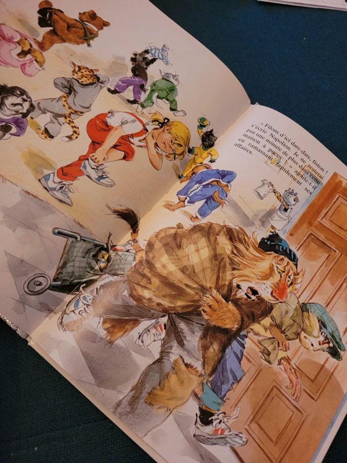 Caroline et les Vagabonds Pierre Probst Hachette Jeunesse Album collection rare lion - photo numéro 4