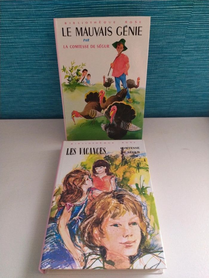 Lot de deux livres de la Comtesse de Ségur - photo numéro 1