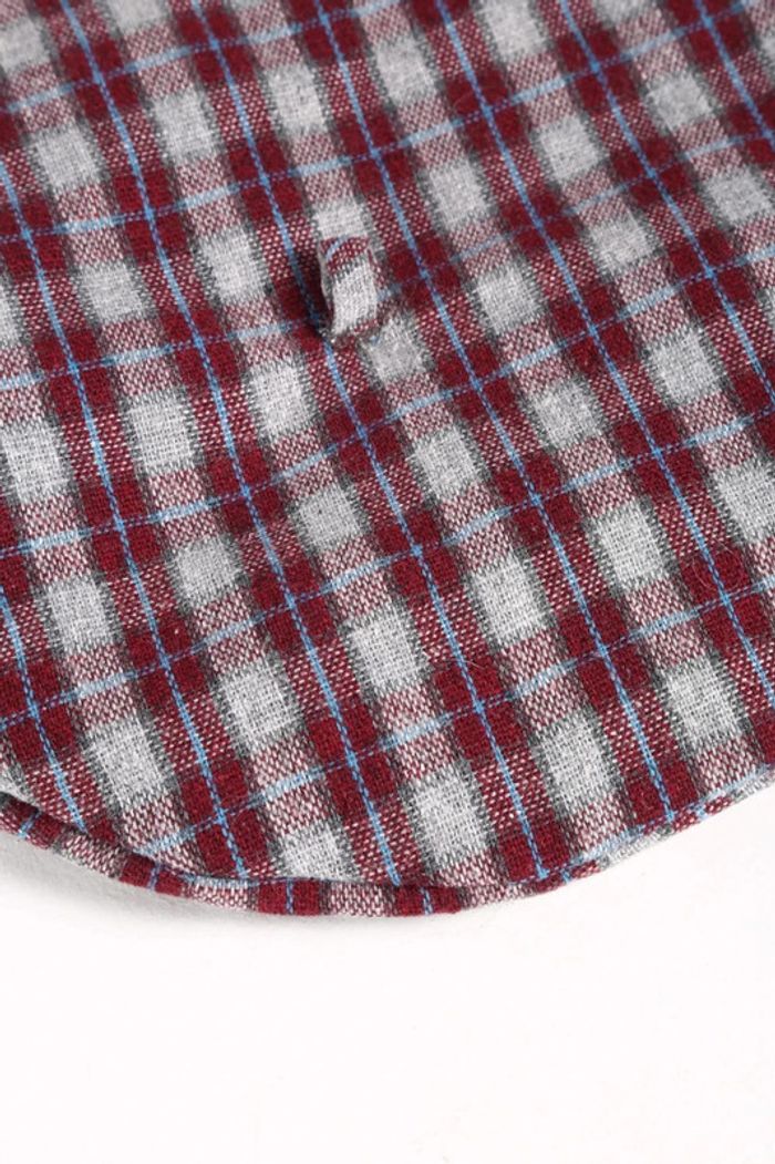 Superbe béret en laine motif carreaux (#240388) - photo numéro 2