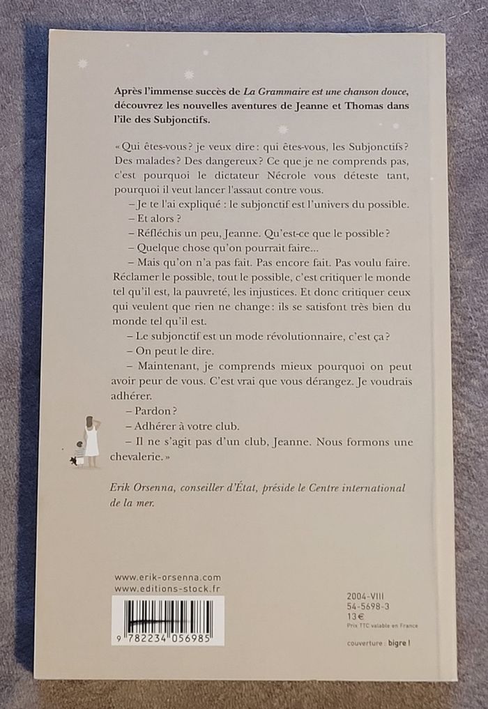Les Chevaliers du Subjonctif Erik Orsenna - photo numéro 2