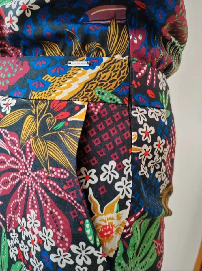 Magnifique Combinaison IKKS imprimé tropical - photo numéro 6